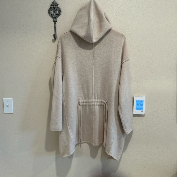 Brochu Walker Ali Hooded Cardigan Sweater Cashmere - Picture 1 of 11